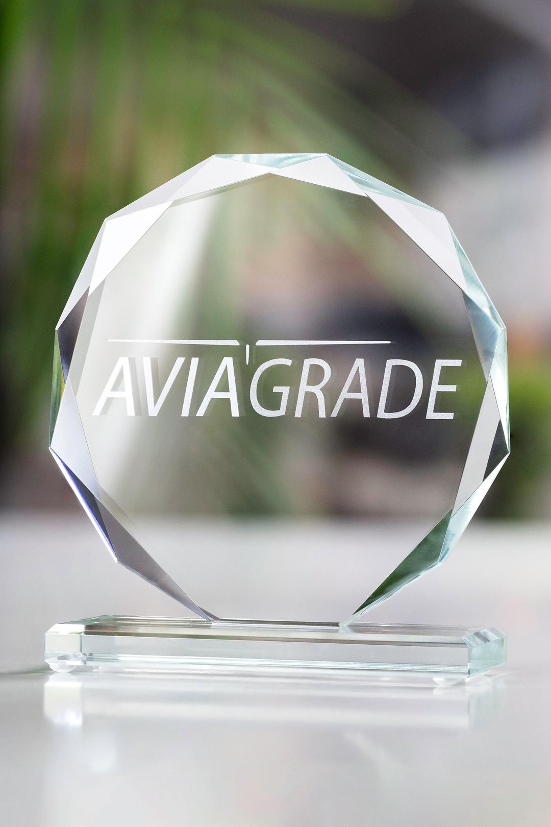Glazen trofee -  GLA0001