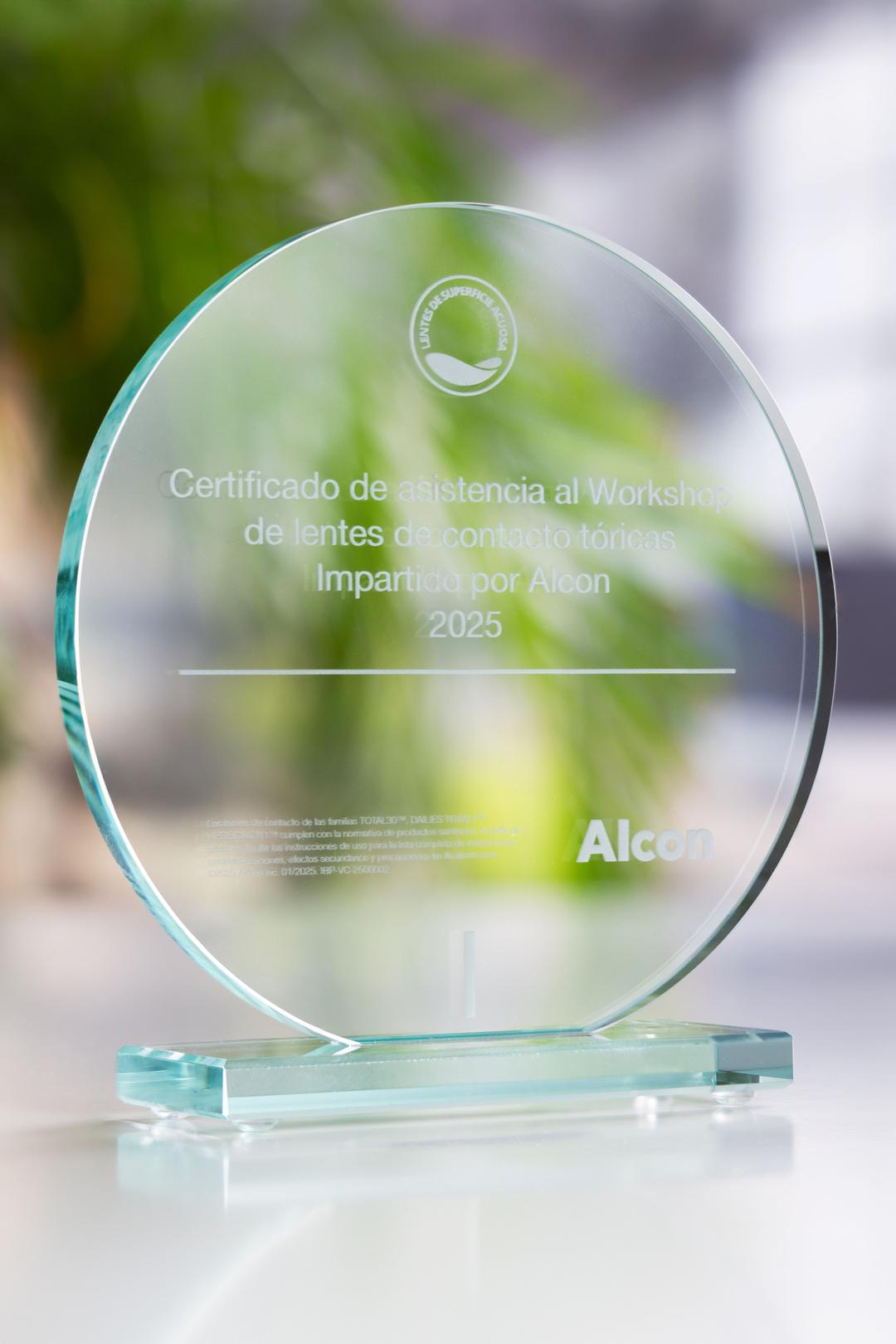 Glazen trofee -  GLA0015