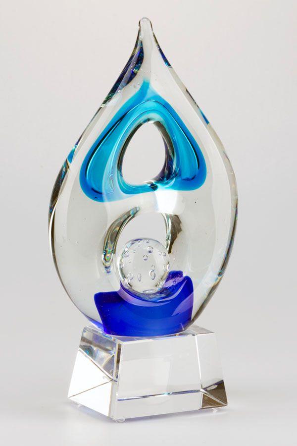 Glazen trofee -  GLA0089
