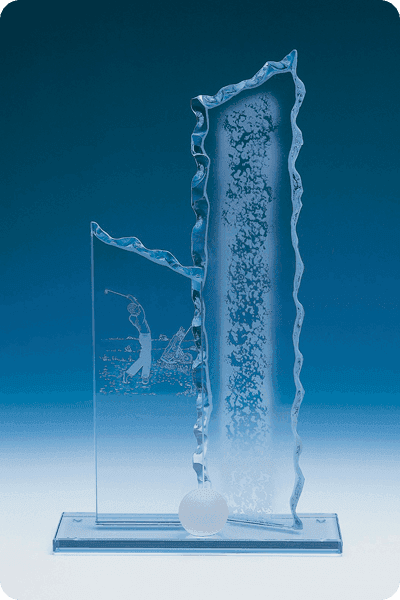 Glazen trofee -  GLA0211