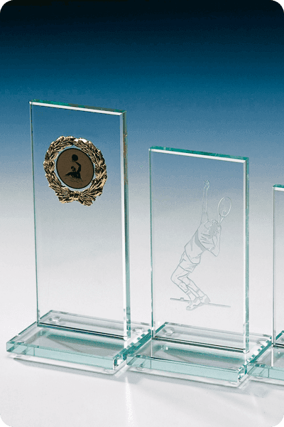 Glazen trofee -  GLA0212