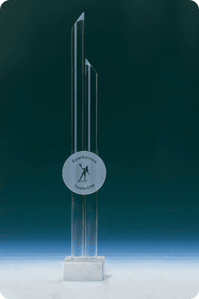 Glazen trofee -  GLA0219