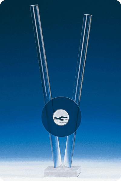 Glazen trofee -  GLA0221