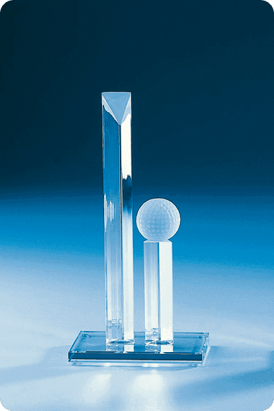Glazen trofee -  GLA0225