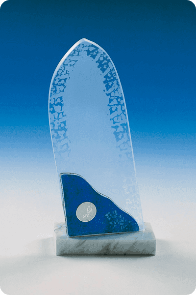 Glazen trofee -  GLA0237