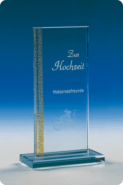 Glazen trofee -  GLA0238