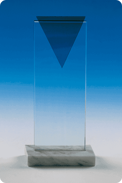 Glazen trofee -  GLA0239
