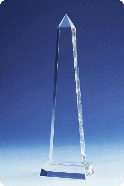 Glazen trofee -  GLA0244