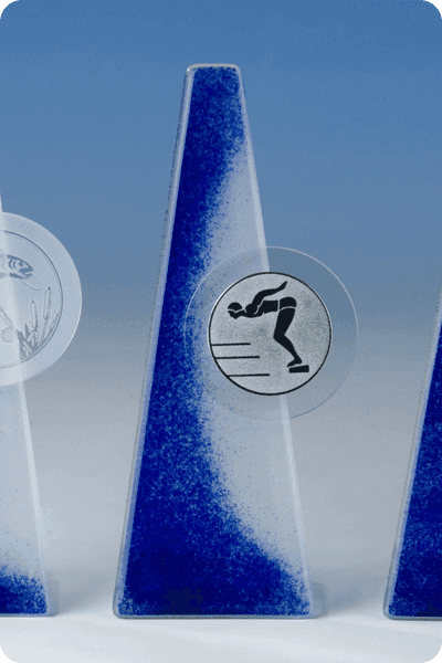 Glazen trofee -  GLA0248
