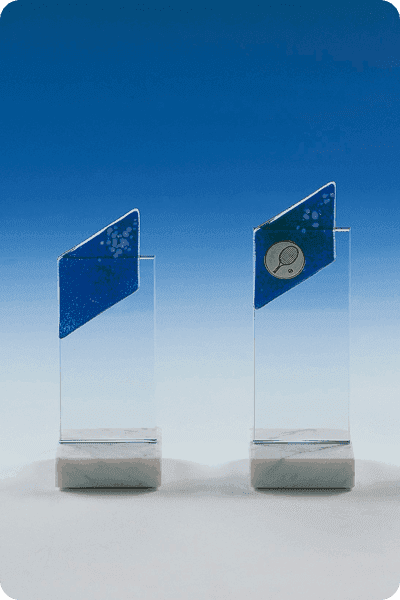 Glazen trofee -  GLA0252