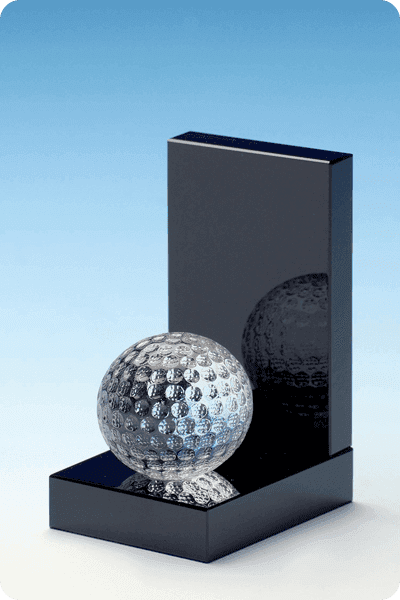 Kristallen trofee -  GLA0258