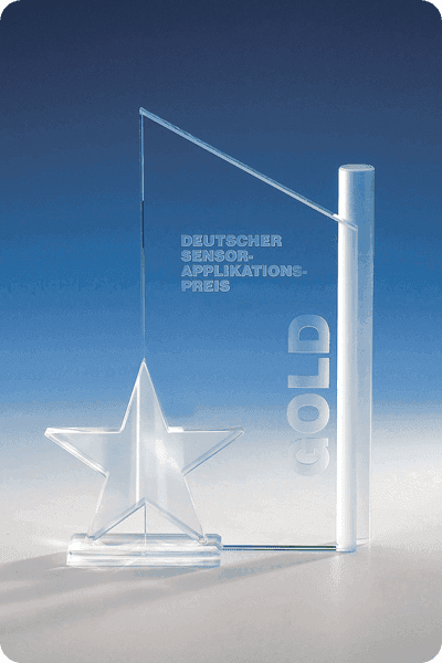 Glazen trofee -  GLA0261