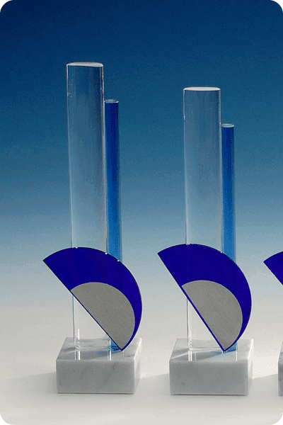 Glazen trofee -  GLA0264
