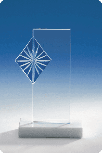 Glazen trofee -  GLA0267