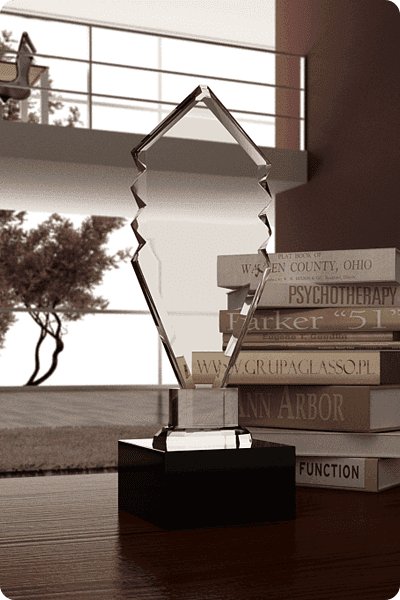 Kristallen trofee -  GLA0320