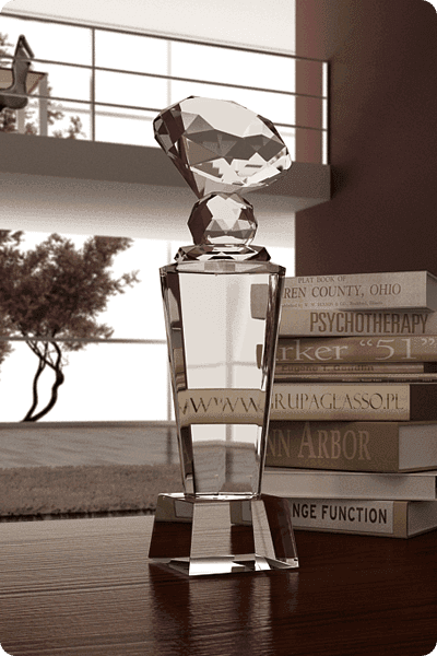 Kristallen trofee -  GLA0323