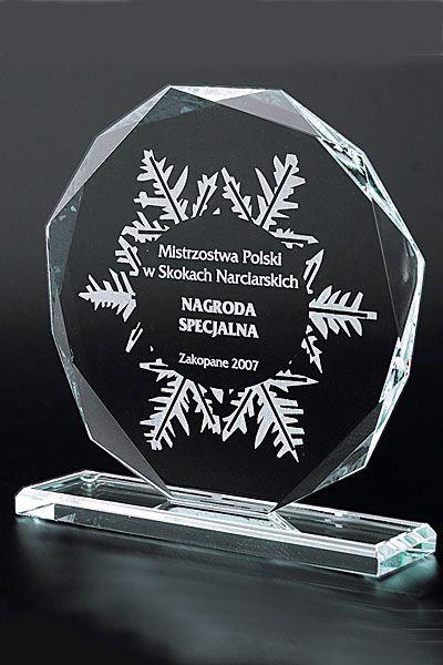 Glazen trofee -  GLA0032