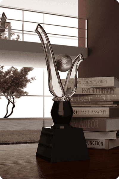 Kristallen trofee -  GLA0334