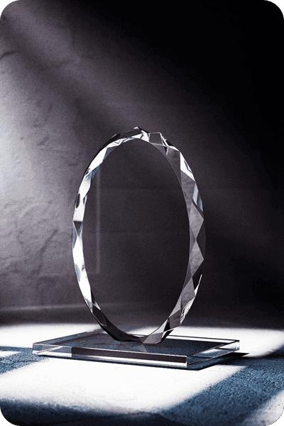 Kristallen trofee -  GLA0403
