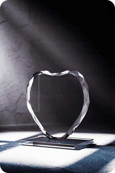Kristallen trofee -  GLA0404