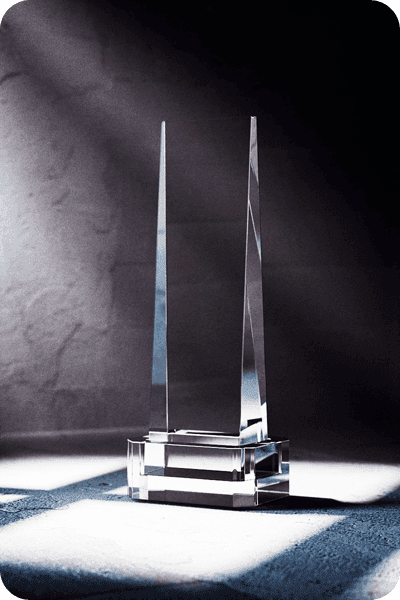 Kristallen trofee -  GLA0409