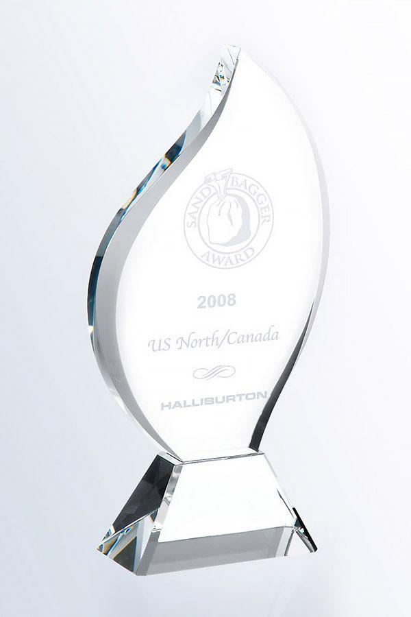 Glazen trofee -  GLA0417