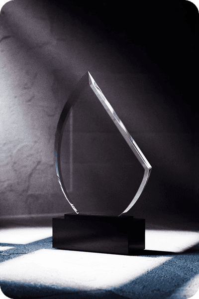 Kristallen trofee -  GLA0419
