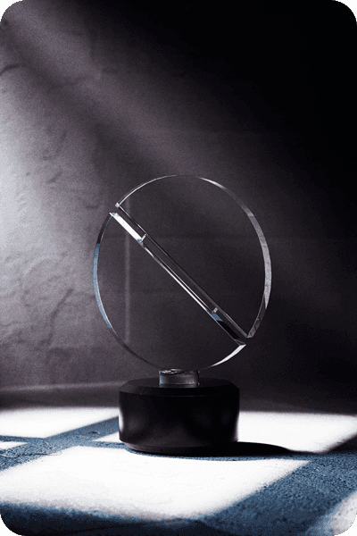 Kristallen trofee -  GLA0423