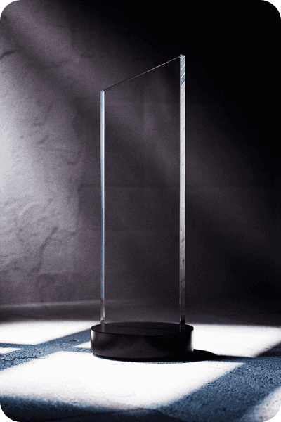 Kristallen trofee -  GLA0427