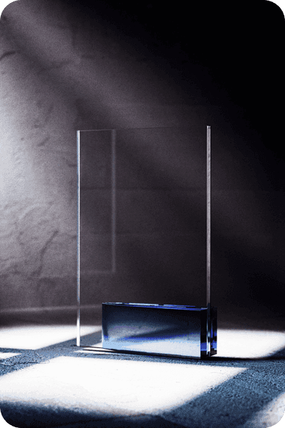 Kristallen trofee -  GLA0428