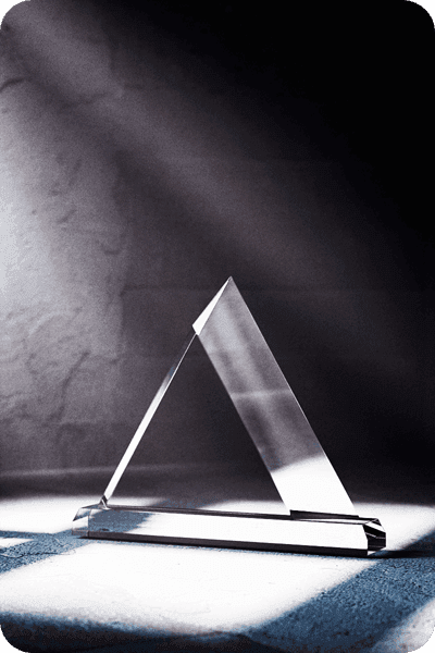 Kristallen trofee -  GLA0434