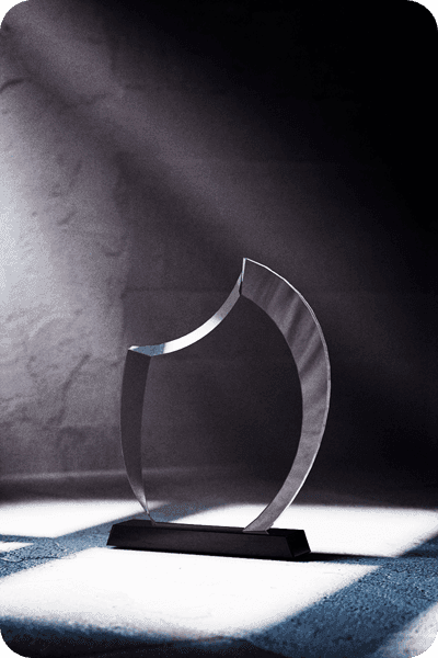 Kristallen trofee -  GLA0436