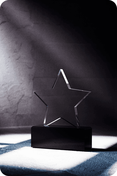 Kristallen trofee -  GLA0439