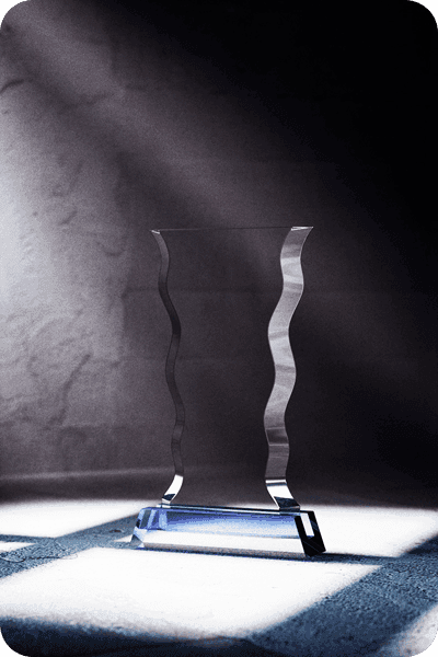 Kristallen trofee -  GLA0445