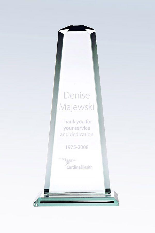 Glazen trofee -  GLA0611