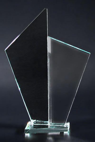 Glazen trofee -  GLA0081
