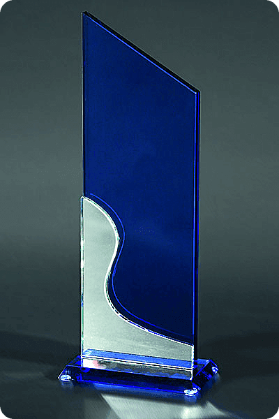 Glazen trofee -  GLA0086