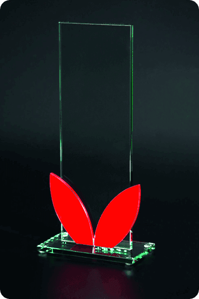 Glazen trofee -  GLA0935