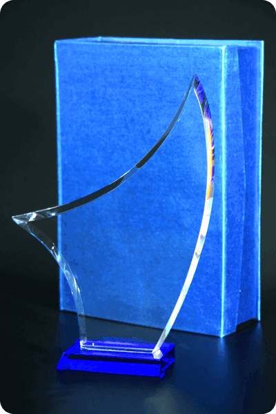 Glazen trofee -  GLA0944