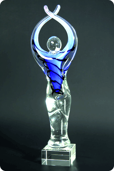 Glazen trofee -  GLA0947