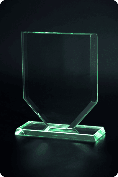 Glazen trofee -  GLA0952