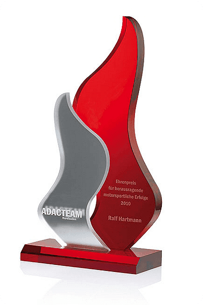 Glazen trofee -  GLA0956