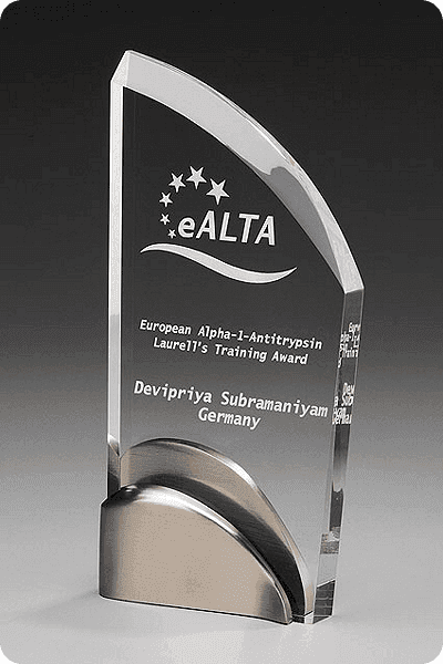 Glazen trofee -  GLA0964