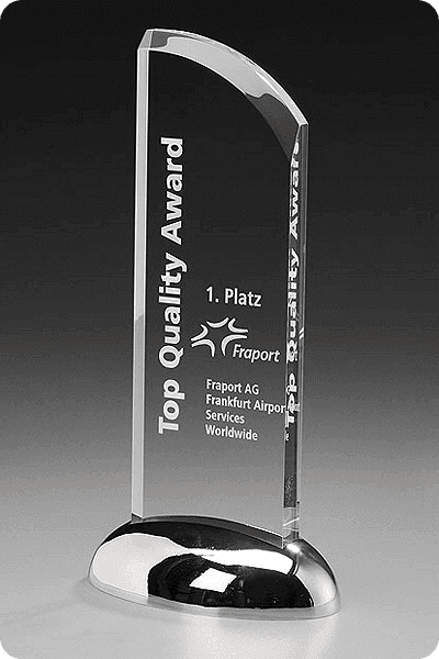 Glazen trofee -  GLA0966