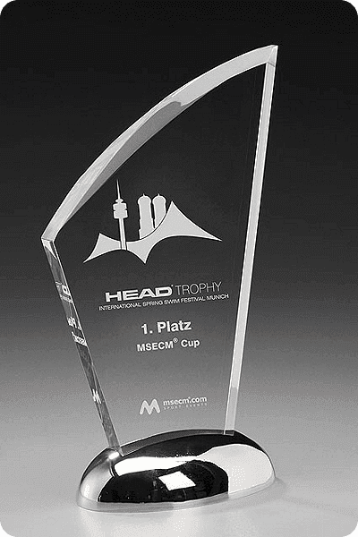 Glazen trofee -  GLA0967