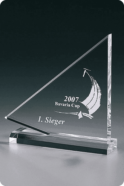 Glazen trofee -  GLA0986