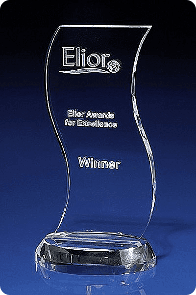 Glazen trofee -  GLA0101