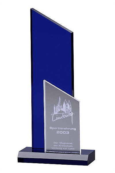 Glazen trofee -  GLA1022