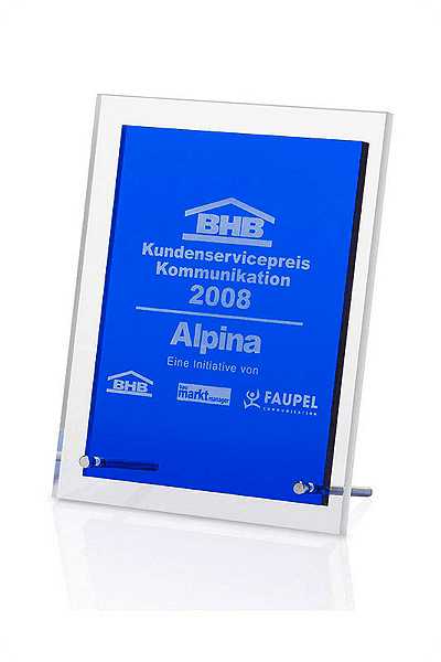 Glazen trofee -  GLA1032