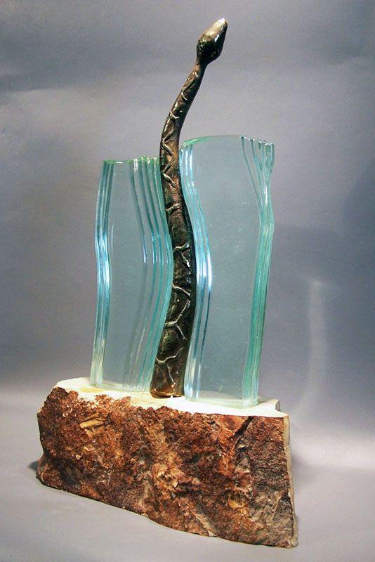 Glazen trofee -  GLA1206